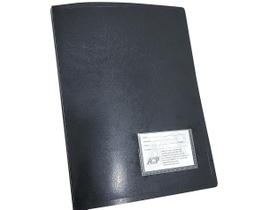 Pasta Catálogo PP com 10 envelopes 4 colchetes e visor