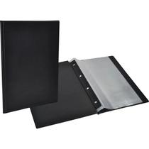 Pasta Catálogo Preta Com 10 Envelopes