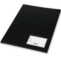 Pasta Catálogo PVC 100 Envelopes com Visor 245x10x335mm cor Preto - POLIBRAS