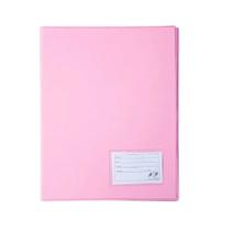 Pasta Catalogo Rosa Com 20 Envelopes Plásticos Acp