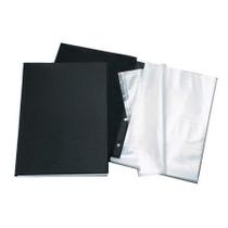 Pasta catálogo sem visor 1028SV Preto 10 envelopes plástico - Dac Pasta catálogo sem visor 1028SV Preto 10 envelopes plástico - Dac