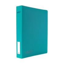 Pasta catálogo Vault X Slim 3 anéis D para 540 cards, verde-água Pasta catálogo Vault X Slim 3 anéis D para 540 cards, verde-água