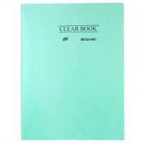 Pasta Catálogo Verde Pastel BAbc/Vd Com 20 Plástico Pasta Catálogo Verde Pastel BAbc/Vd Com 20 Plástico