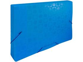 Pasta com Aba com Elástico DAC Vision - Azul