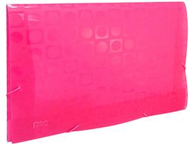 Pasta com Aba com Elástico DAC Vision - Rosa