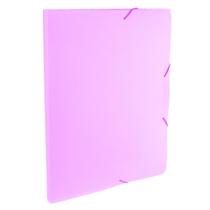 Pasta com Aba e Elástico Ofício 2cm Linho Serena Dello - Lilás Pastel Pasta com Aba e Elástico Ofício 2cm Linho Serena Dello - Lilás Pastel