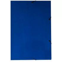 Pasta com Aba Elástica Delloplex 35cmx24cm Azul 813 - Dello