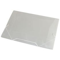 Pasta com Aba Elástico Ofício 335x235mm Cristal Ref. 1021 - ACP Pasta com Aba Elástico Ofício 335x235mm Cristal Ref. 1021 - ACP