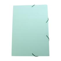 Pasta com aba elástico ofício linho serena Dello tons pastel Pasta com aba elástico ofício linho serena Dello tons pastel