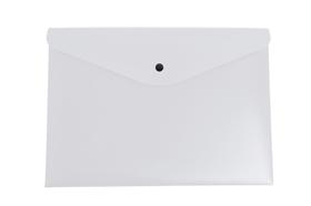 Pasta com botão Dello A4 cristal Pasta com botão Dello A4 cristal