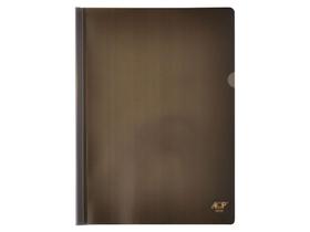 Pasta Com Canaleta A4 Fumê, Pacote c/ 10 Unidades - ACP - 1035FM
