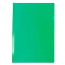 Pasta com canaleta transparente A4 verde 0822PP/VD pacote com 10 unidade - Dac Pasta com canaleta transparente A4 verde 0822PP/VD pacote com 10 unidade - Dac