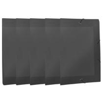 Pasta com elastico com lombo 20mm oficio dac fume com 05 un Pasta com elastico com lombo 20mm oficio dac fume com 05 un