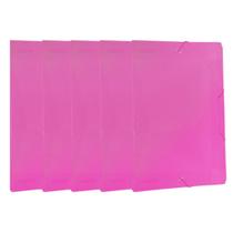 Pasta com elastico com lombo 20mm oficio dac rosa com 05 un