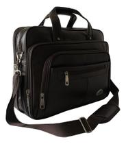 Pasta Couro Maleta Bolsa Masculina P Trabalho Livros Documentos Notebook Laptop Livros Moda