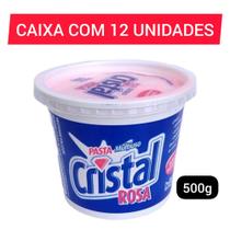 Pasta Cristal Rosa 500g