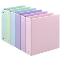 Pasta de 3 anéis XRUNMIX de 2 polegadas com bolsos para 450 folhas