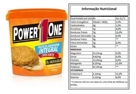 Pasta De Amendoim 1kg Crocante - Power One