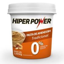 Pasta de Amendoim 1KG Integral Cacau Protein + Whey - HIPER POWER