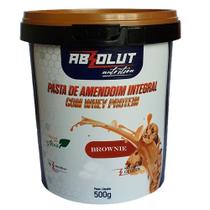 Pasta de Amendoim Absolut Nutrition Brownie 500g