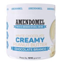 Pasta de Amendoim Amendomel 1Kg Chocolate Branco