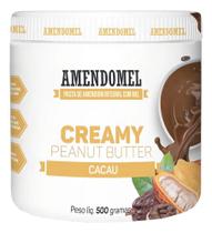 Pasta De Amendoim Amendomel 500G Sabor Cacau