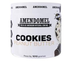 Pasta de Amendoim Amendomel com Chocolate Branco - 300g