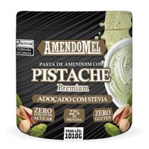 Pasta de Amendoim Amendomel Pistache com Stevia 1kg