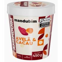 Pasta de Amendoim Avelâ e Cacau 450G Mandubim Pasta de Amendoim Avelâ e Cacau 450G Mandubim