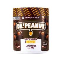 Pasta de Amendoim Brownie com whey protein 600g Dr Peanut