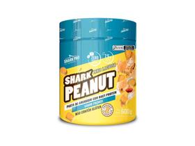 Pasta de amendoim c/ whey p. paçoca 600gr zero lac shark pro