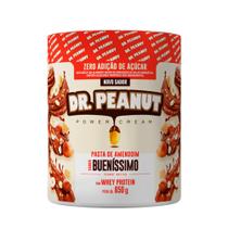 Pasta de amendoim c/ Whey Protein Dr Peanut 650g