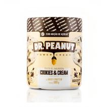 Pasta De Amendoim C Whey Protein Sabor Cookies & Cream 600g - Dr Peanut