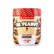Pasta de Amendoim C/ Whey Protein Zero adição de açúcar Zero Lactose Dr Peanut 600g