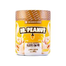 Pasta de Amendoim C/ Whey Protein Zero adição de açúcar Zero Lactose Dr Peanut 600g