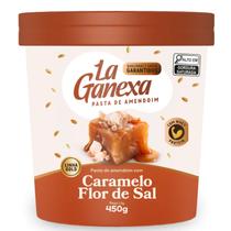 PASTA DE AMENDOIM CARAMELO E FLOR DE SAL 450kg