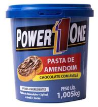Pasta de Amendoim Chocolate com Avelã - 1,005kg - Power1One Pasta de Amendoim Chocolate com Avelã - 1,005kg - Power1One