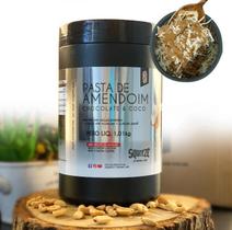 Pasta de Amendoim Chocolate e Coco 1,01kg - Squeeze (Zero Açúcar)