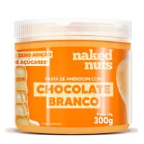 Pasta De Amendoim Com Chocolate Branco Naked Nuts 300G Pasta De Amendoim Com Chocolate Branco Naked Nuts 300G