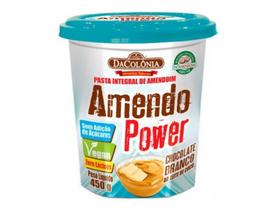 Pasta De Amendoim Com Chocolate Branco Vegano 450G