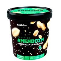 Pasta de Amendoim com Granulado Mandubim 450g 3 Unidades