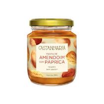 Pasta de Amendoim com Páprica Zero Açúcar Vegana Castanharia 210g Pasta de Amendoim com Páprica Zero Açúcar Vegana Castanharia 210g