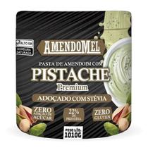 Pasta de Amendoim com Pistache - Amendomel