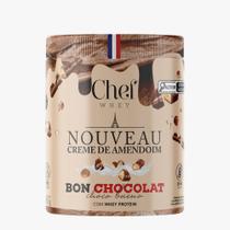 Pasta de Amendoim Com Proteína Whey Protein 600g Chef Whey