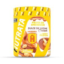 Pasta de Amendoim com Whey 600g - Dulce de Leche Cream Havanna - Nutrata Pasta de Amendoim com Whey 600g - Dulce de Leche Cream Havanna - Nutrata