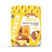 Pasta de Amendoim com Whey - 600g Dulce de Leche Crunch - Nutrata Pasta de Amendoim com Whey - 600g Dulce de Leche Crunch - Nutrata