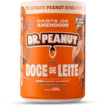 Pasta de Amendoim Com Whey Protein - Doce de Leite - (250g) - Dr Peanut Pasta de Amendoim Com Whey Protein - Doce de Leite - (250g) - Dr Peanut