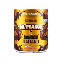 Pasta de Amendoim com Whey Protein Dr Peanut 600g Bombom Italiano