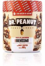 Pasta de amendoim com Whey Protein - Dr Peanut