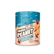 Pasta De Amendoim Com Whey Protein Zero Lactose Sabor Floresta Branca 600g Shark Pro